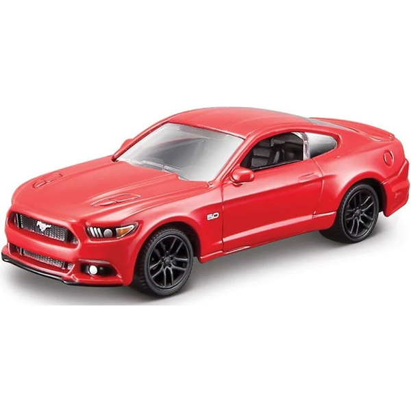2015 Ford Mustang GT Red 1:64 Scale Diecast Model Car | Bburago