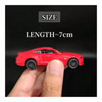 2015 Ford Mustang GT Red 1:64 Scale Diecast Model Car | Bburago