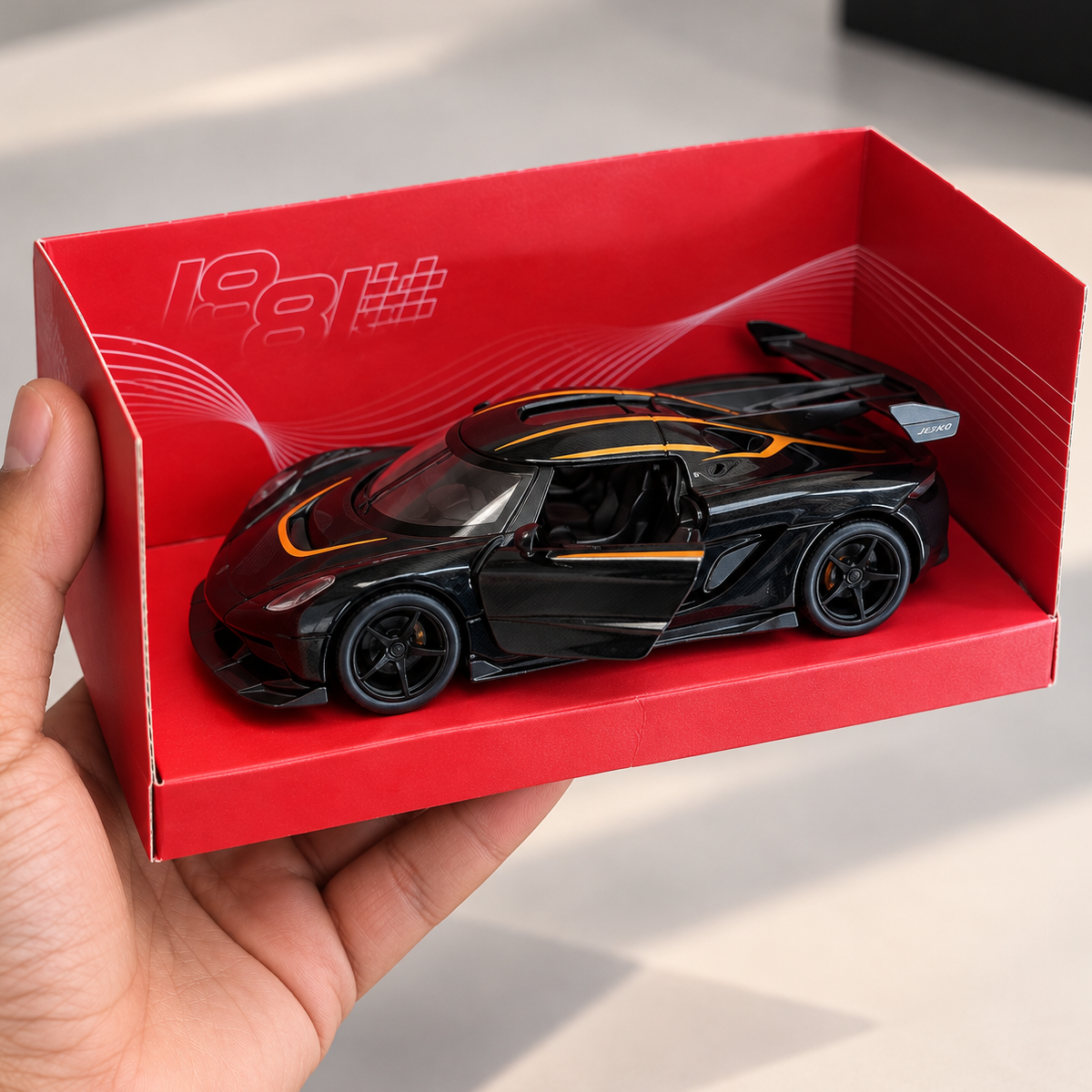 1:34 Koenigsegg Jesko – Black — product image 4