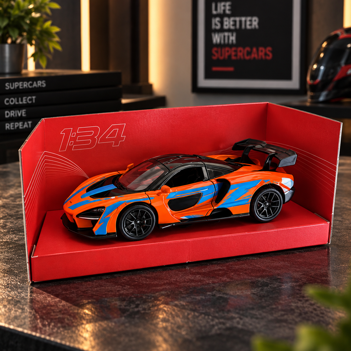 1:34 McLaren – Red & Orange — product image 4