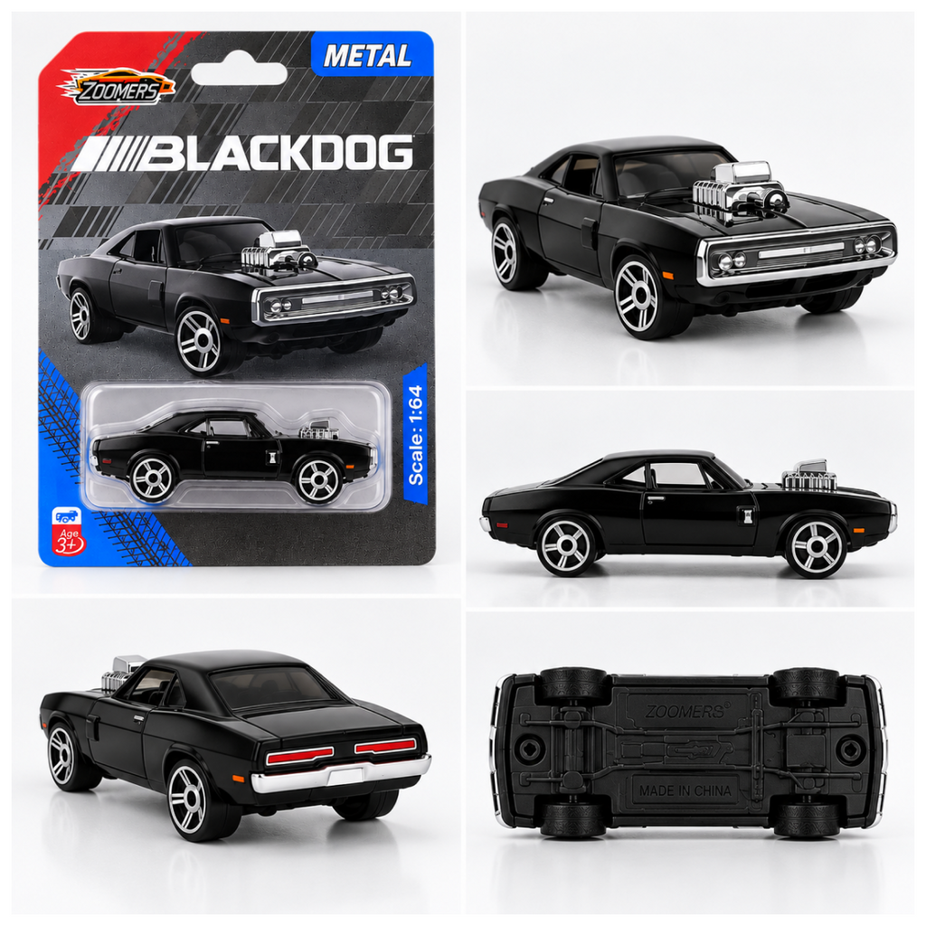 Dodge Charger Diecast – Black — product image 2