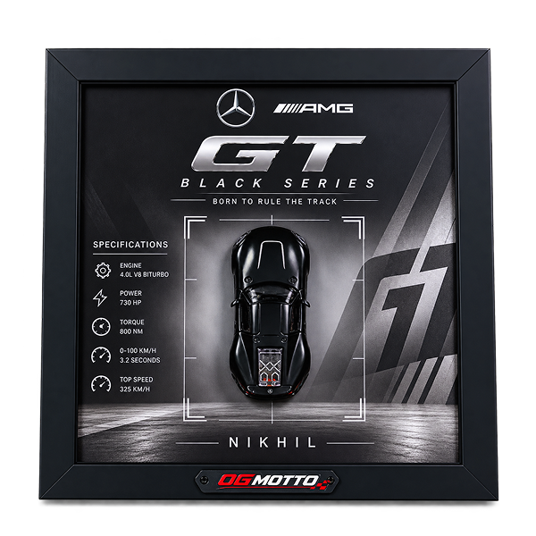 Personalised Mercedes-AMG GT Black Series 12×12 Frame