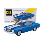 CCA Chevrolet Chevelle 454 (1970) 1:64 Scale Diecast Model Car – Blue