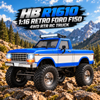 HB Ford F150 1:16 4WD RTR RC truck blue