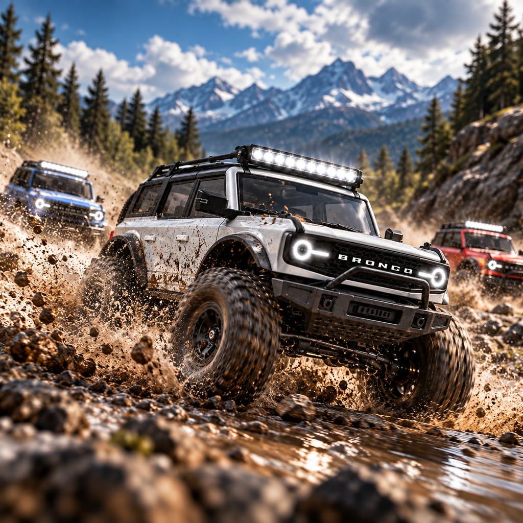 WL Toys 184023 1:18 Ford Bronco 4WD Climbing RC Car — product image 3