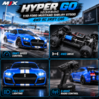 MJX Hyper Go 10306DC Ford Mustang Shelby GT500 1:10 4WD RC Drift Car – 70 km/h — product image 2