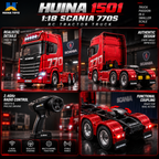 Huina 1501 Scania 770S 1:18 Scale 19-Channel RC Tractor Truck — product image 2
