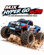 MJX Hyper Go 16218 1:16 Scale 4WD Brushless RC Monster Truck – 60 km/h — product image 3