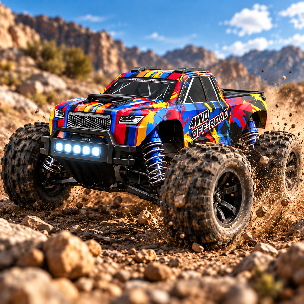 MJX Hyper Go 20208 1:20 Scale 4WD Brushless RC Truck – 39 km/h — product image 2