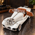 Mercedes 500 vintage classic roadster die-cast model