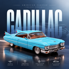 1959 Cadillac Eldorado Biarritz Die-Cast Model – Vintage Luxury Collectible — product image 4