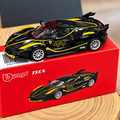 Burago Ferrari FXX K 1:64 Scale Diecast Model Car – Black