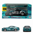 CCA 2018 Ford Mustang GT WASA Blue 1:64 Diecast Car