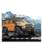 HB Toys |HB-R1607 | 1:16 Scale | Defender 4WD RC Off-Road Climbing Car with LED Lights | Yellow | RTR Series