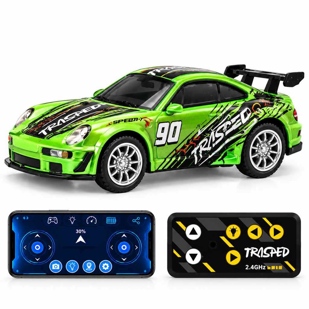 TRASPED Mini RC Speed-Regulating Alloy Model Car 1:64 — No. 6 — product image 4