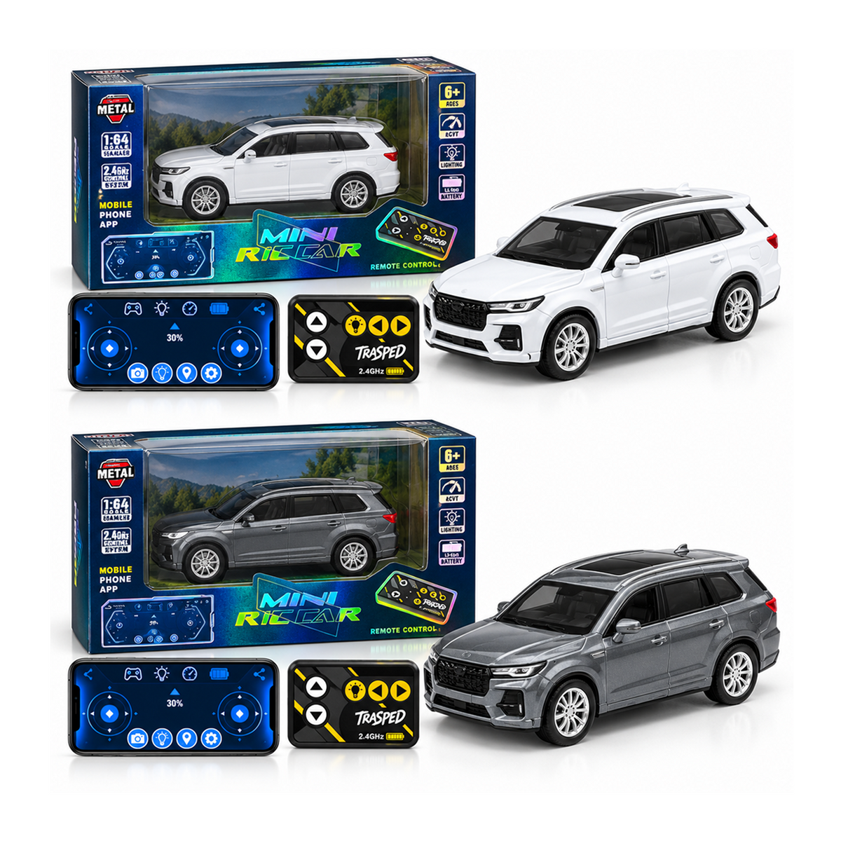 TRASPEED 1:64 Mini RC SUV — product image 3