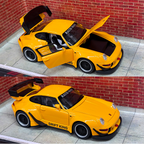 Porsche 911 (993) Wide Body Kit Die-Cast Model 1:24 Scale – Black — product image 2
