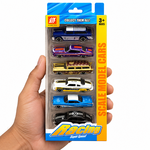 SL1120 Racing 6-Piece Die-Cast Car Set — product image 2