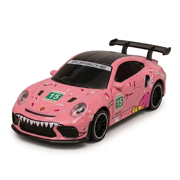 YEGAO Porsche 911 GT3 R Roxy Livery RC 1:64 | Pink