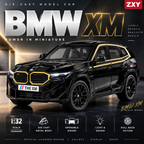 BMW XM black 1:32 die-cast model car
