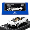 Bugatti Mistral 1:64 Scale Diecast Hypercar – White Edition | Poster Cars