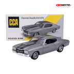 CCA Chevrolet Chevelle L06-02 1:64 Die-cast Grey