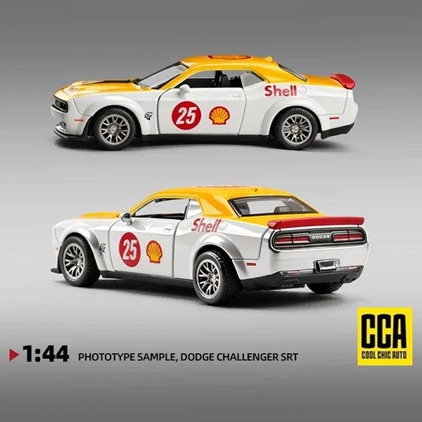 CCA 2022 Dodge Challenger SRT Jailbreak Shell 1:64 in Acrylic Display Case