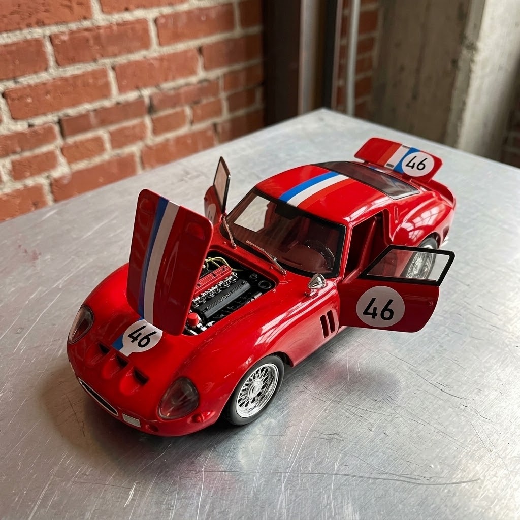 1964 Ferrari 250 GTO Die-Cast Model 1:32 Scale – Iconic Collector Edition — product image 24
