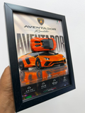 Lamborghini Aventador Roadster 3D Car Frame