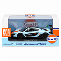 CCA McLaren P1 GTR Gulf Livery 1:40 Scale Diecast Model Car