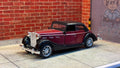 Vintage 1:36 Scale — Wine Red